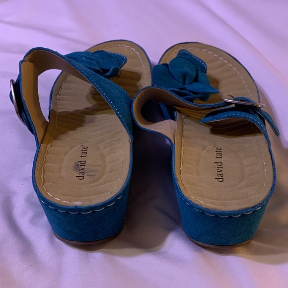 David Tate Spring Wedge Sandal - Picture 3 of 5